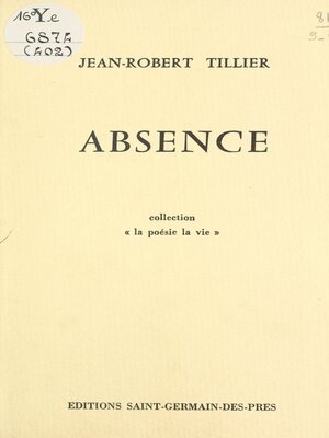cover image of Absence